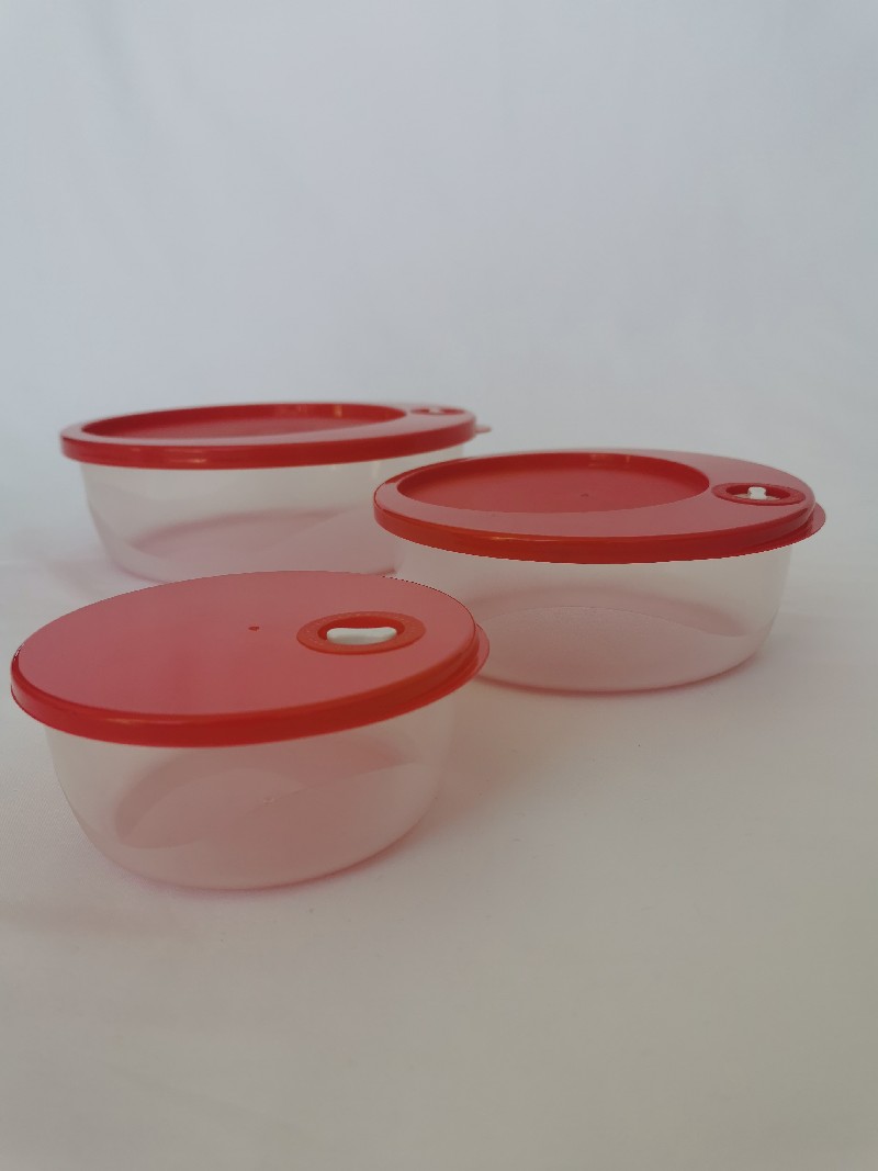 JUEGO DE 3 RECIPIENTES REDONDOS